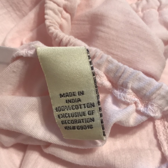 Ruff Hewn long sleeve pastel cotton lightweight top/ with hood, size 1x - Picture 7 of 8